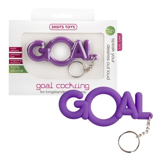 ANEL PARA O PÉNIS GOAL ROXO