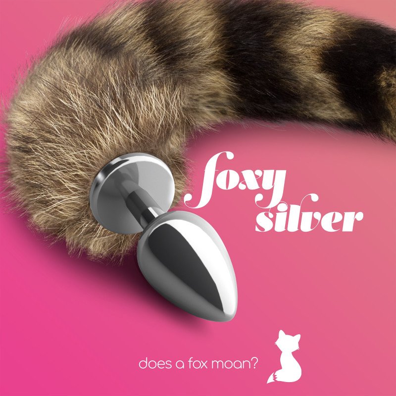 PLUG ANAL COM CAUDA FOXY...