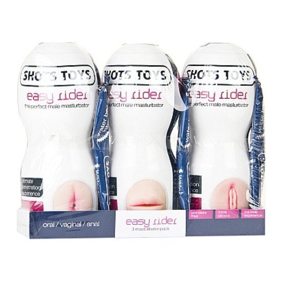 PACK DE 3 MASTURBADORES...