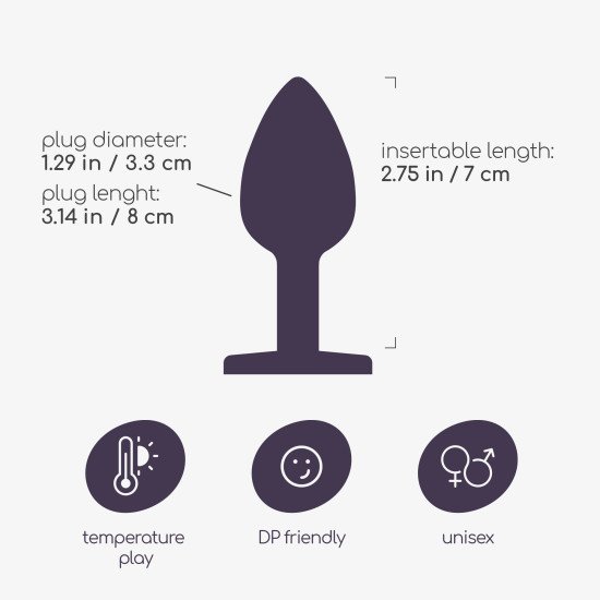 PLUG ANAL JOIA BIJOU...