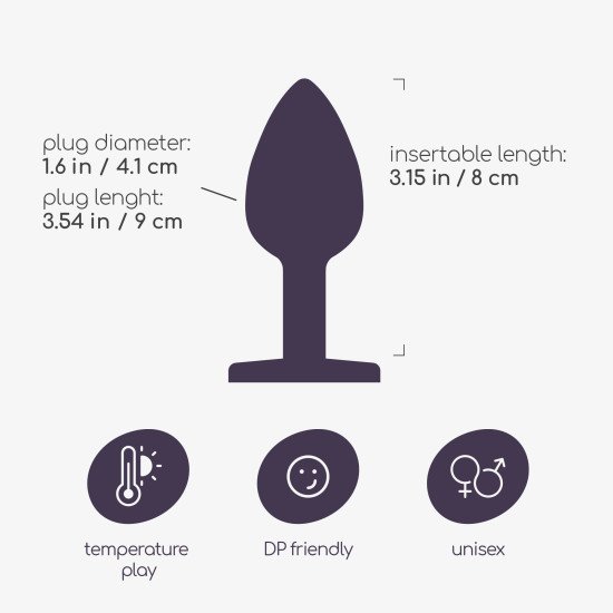 PLUG ANAL JOIA BIJOU...